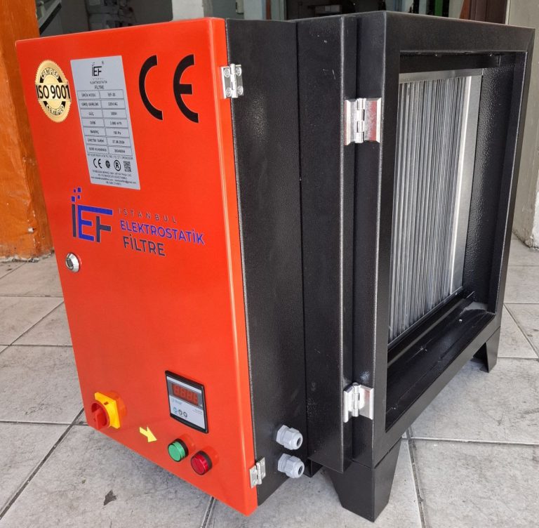 Elektrostatik filtre uygulaması 12