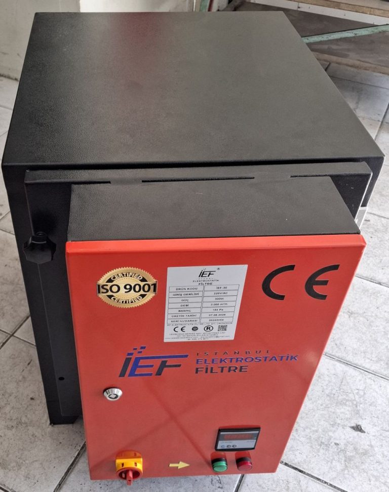 Elektrostatik filtre uygulaması 13