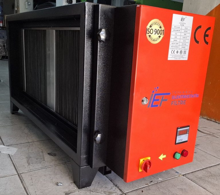 Elektrostatik filtre uygulaması 17
