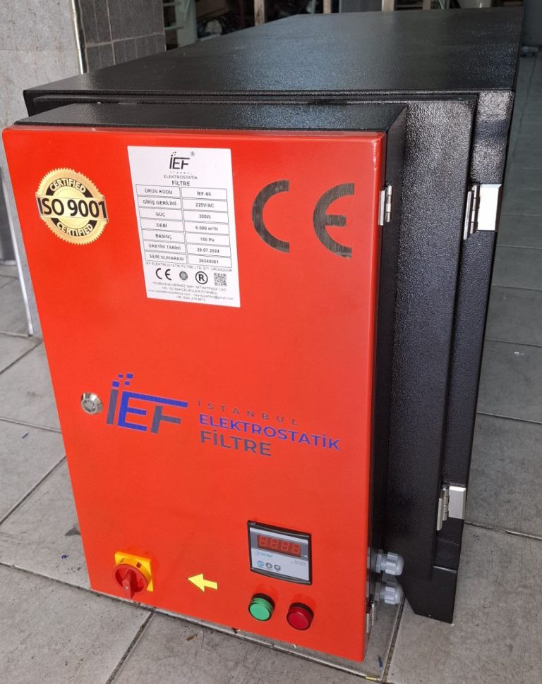 Elektrostatik filtre uygulaması 18