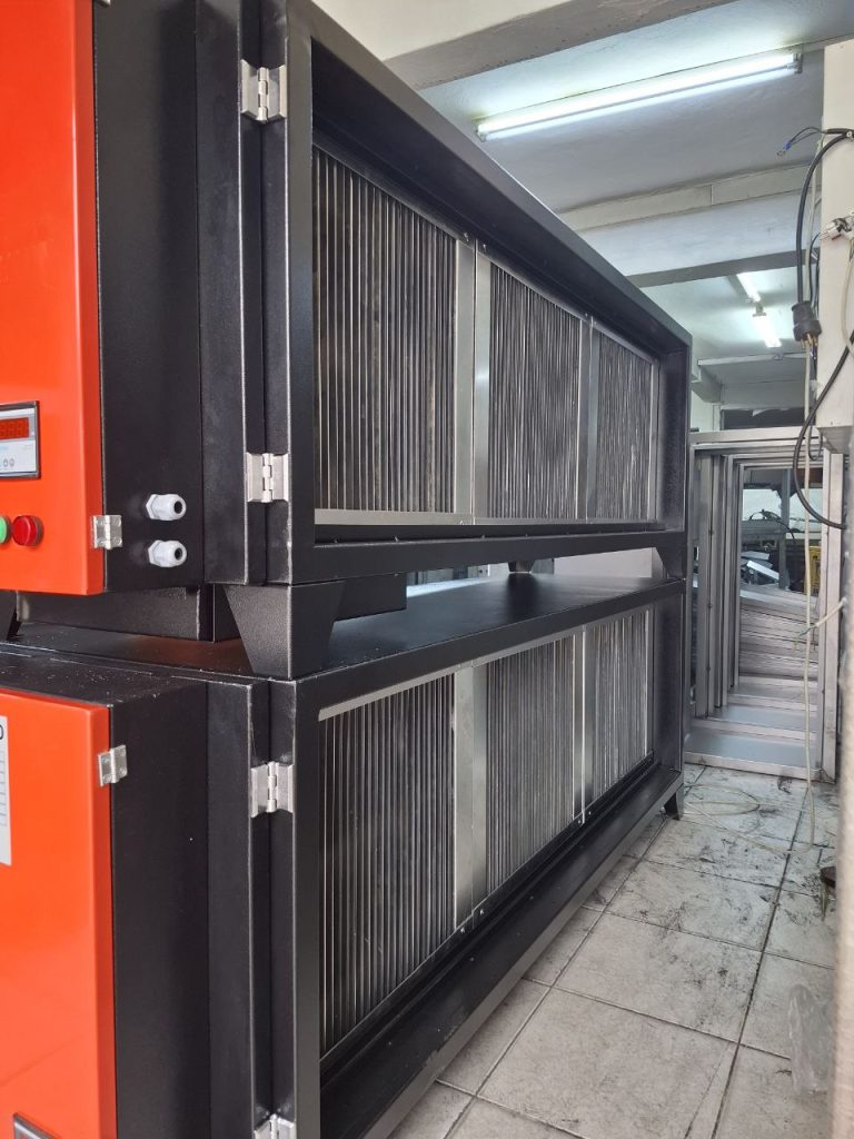 Elektrostatik filtre uygulaması 22