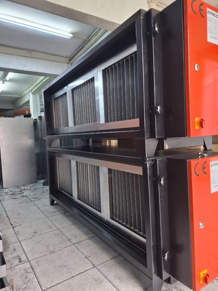 Elektrostatik filtre uygulaması 23