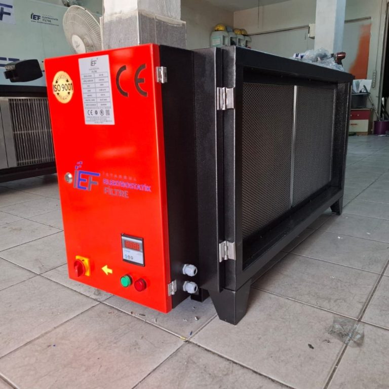 Elektrostatik filtre uygulaması 25