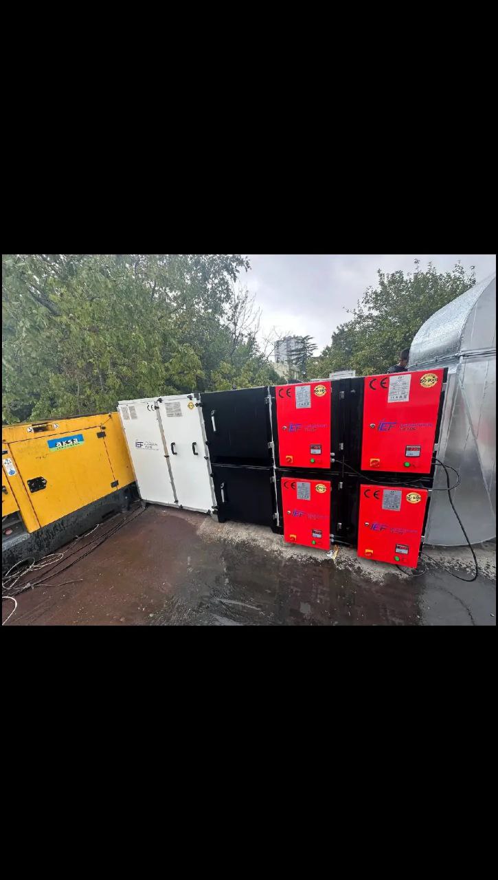 Elektrostatik filtre uygulaması 28
