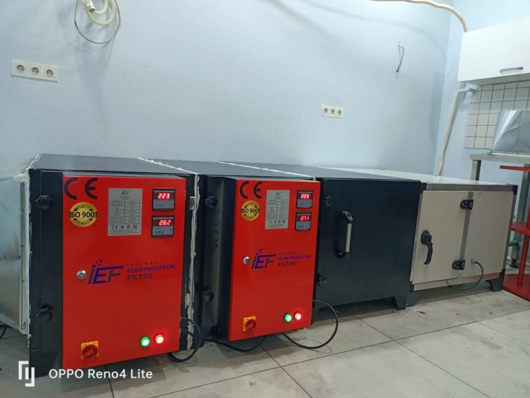 Elektrostatik filtre uygulaması 36