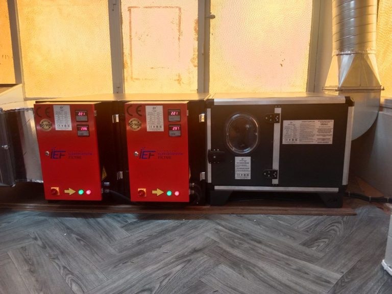 Elektrostatik filtre uygulaması 43