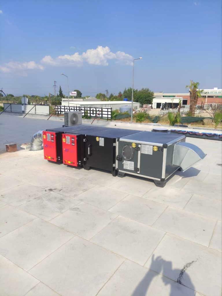 Elektrostatik filtre uygulaması 41