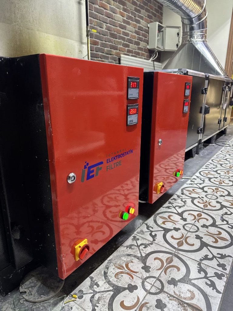 Elektrostatik filtre uygulaması 44