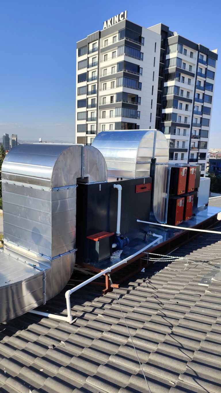 Elektrostatik filtre uygulaması 1