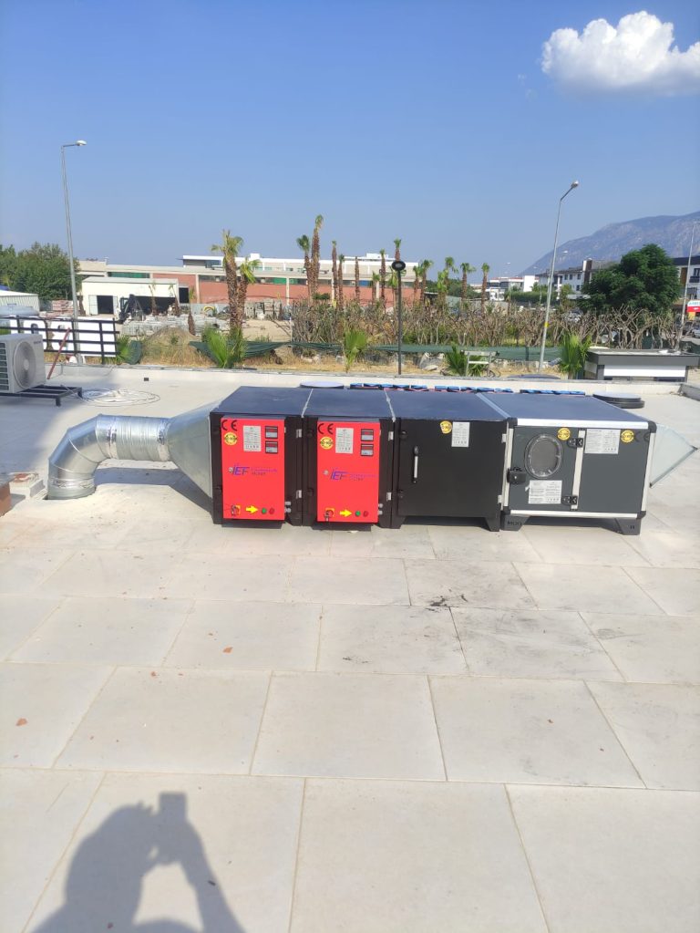 Elektrostatik filtre uygulaması 7