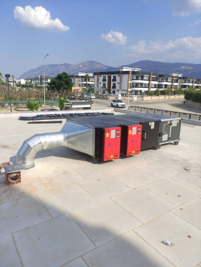 Elektrostatik filtre uygulaması 6