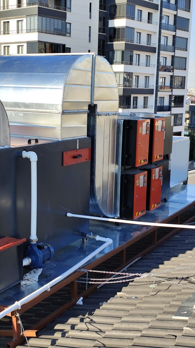 Elektrostatik filtre uygulaması 2